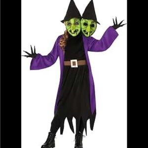 2 Headed Witch Costume